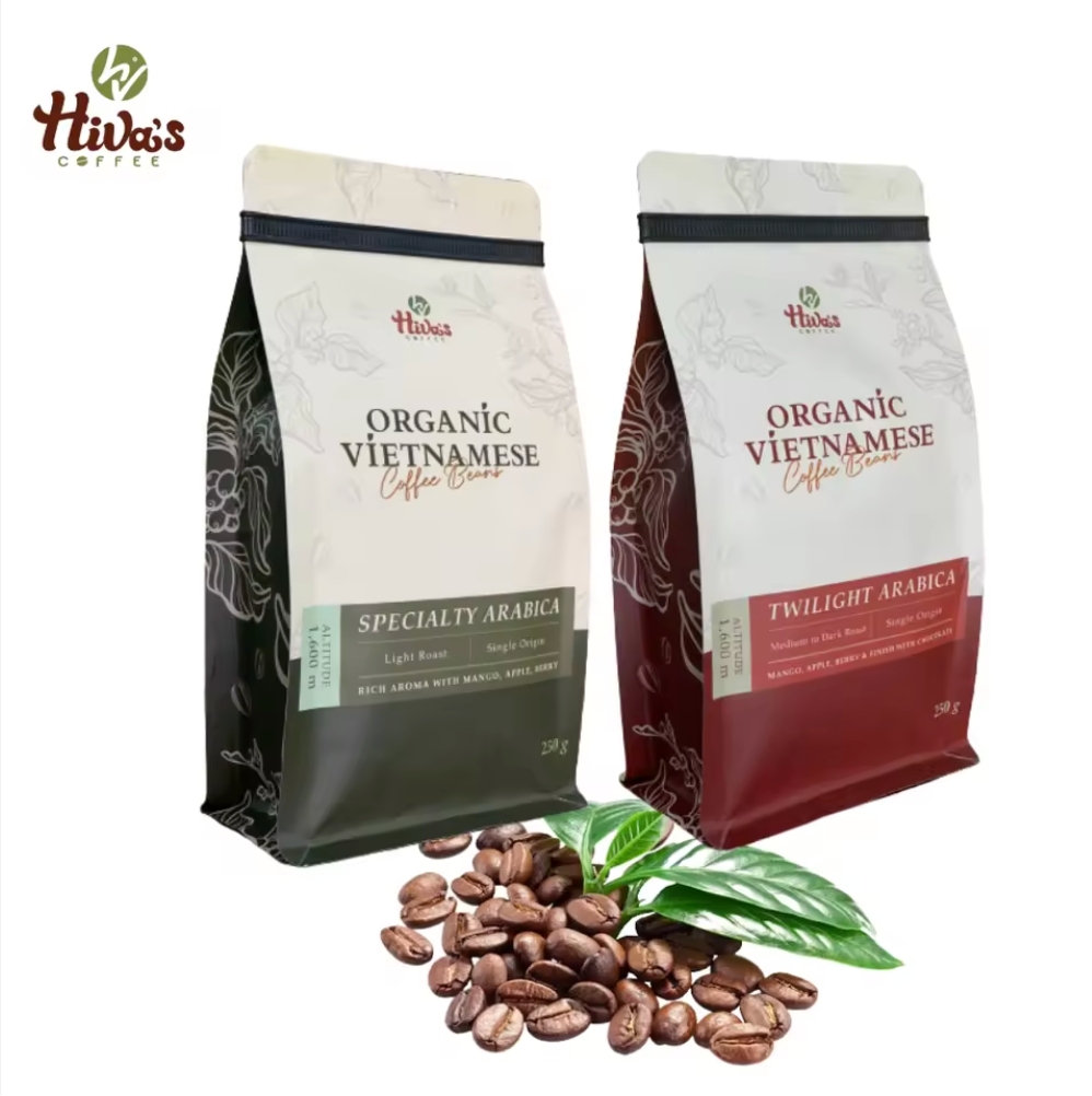 Premium Vietnam Robusta-Arabica Blend Whole Bean Coffee