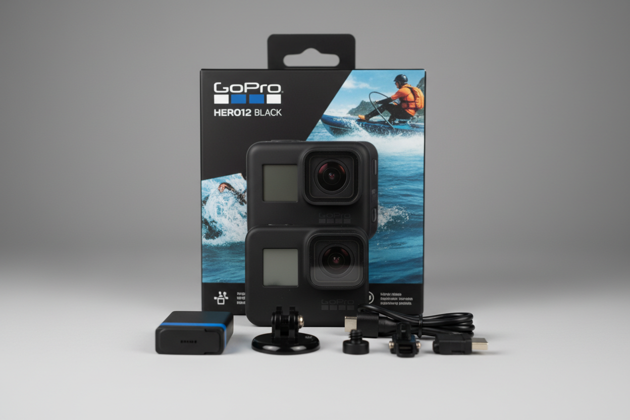 GoPro with Packaging